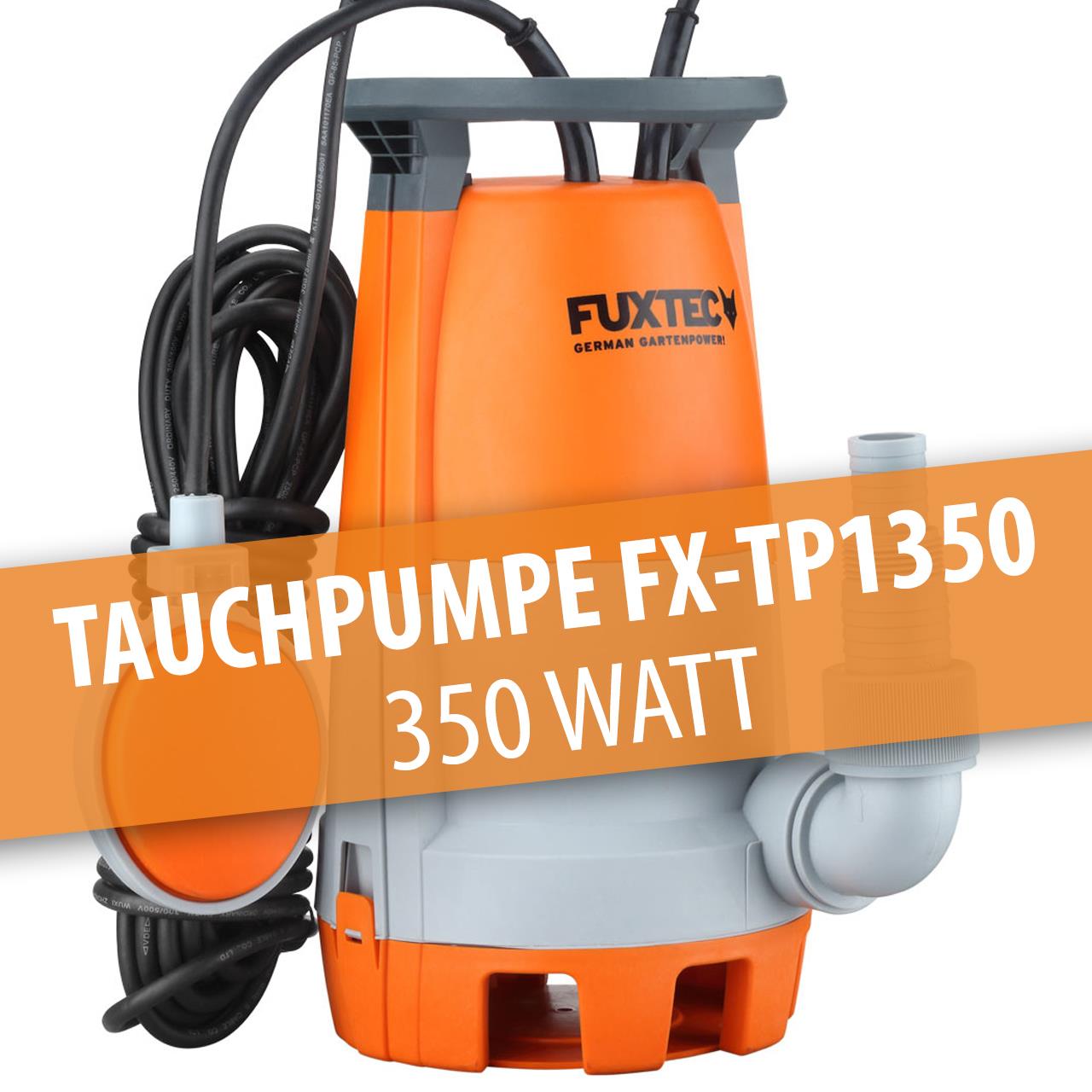 FUXTEC Tauchpumpe FX-TP1350 